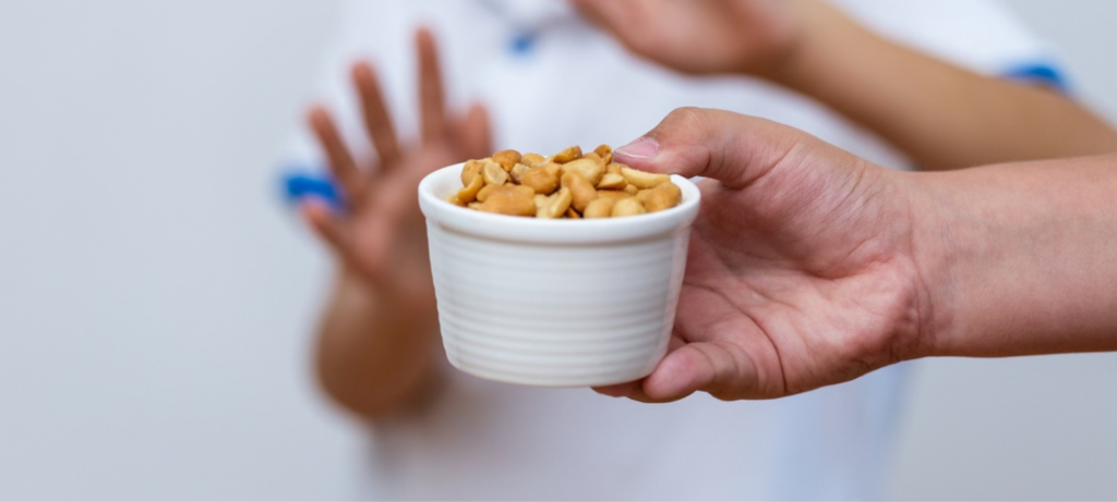 Refusing peanuts